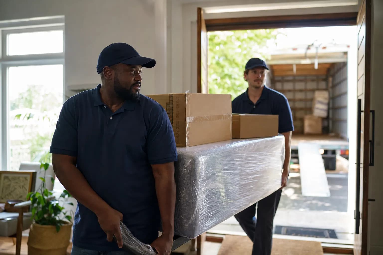 Moving answering service