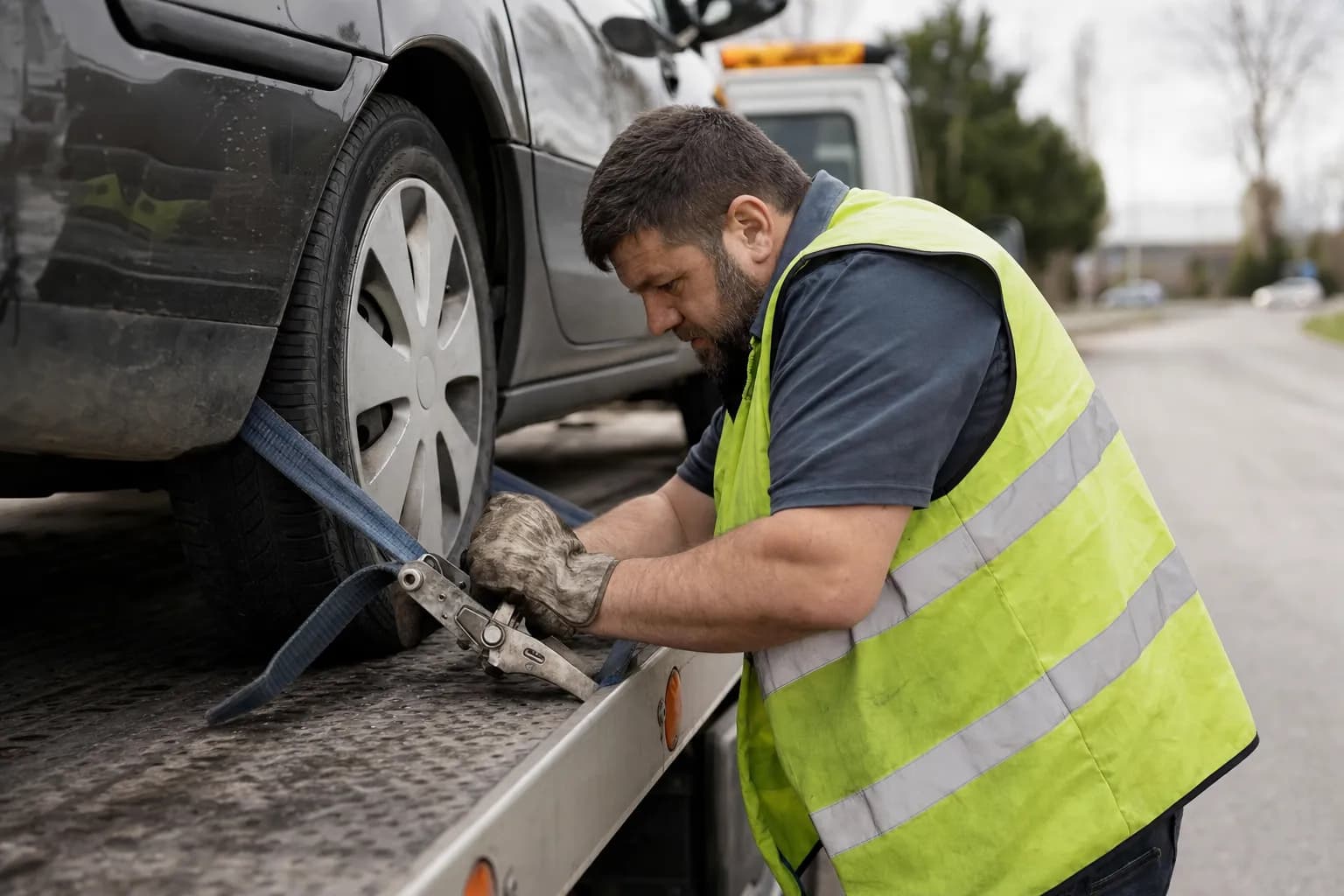 Towing answering service